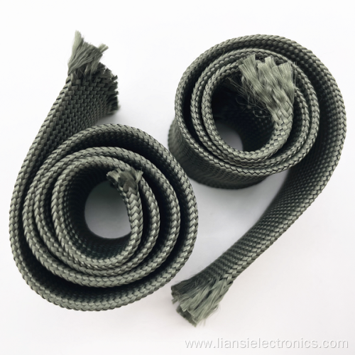 Flame resistance Nomex Fiber Braided nomex braided sleeving